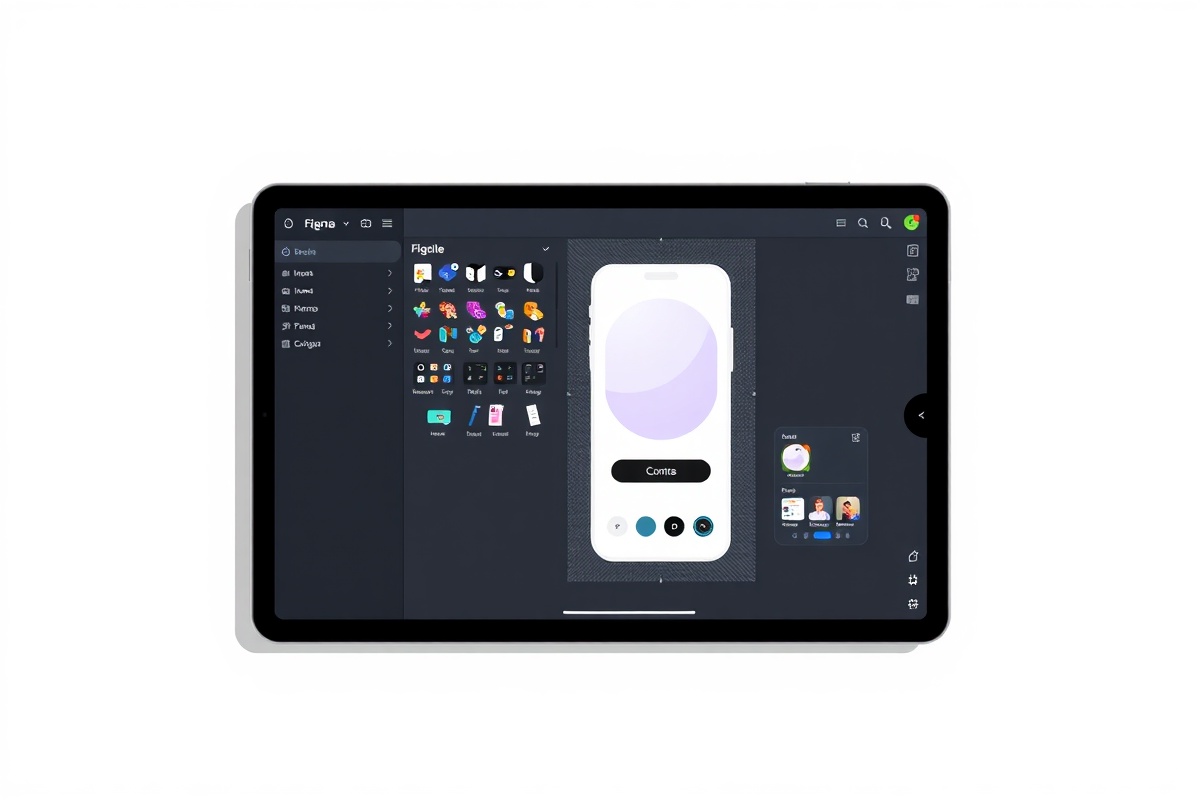 IconFlow plugin interface showing real-time icon synchronization and library management inside Figma